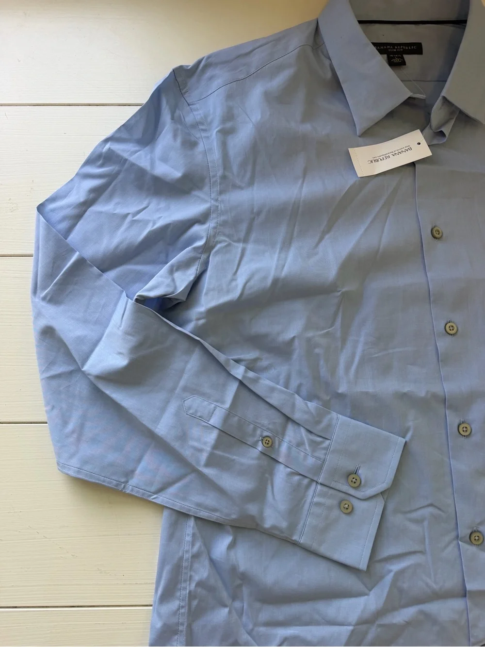 Banana Republic light blue
